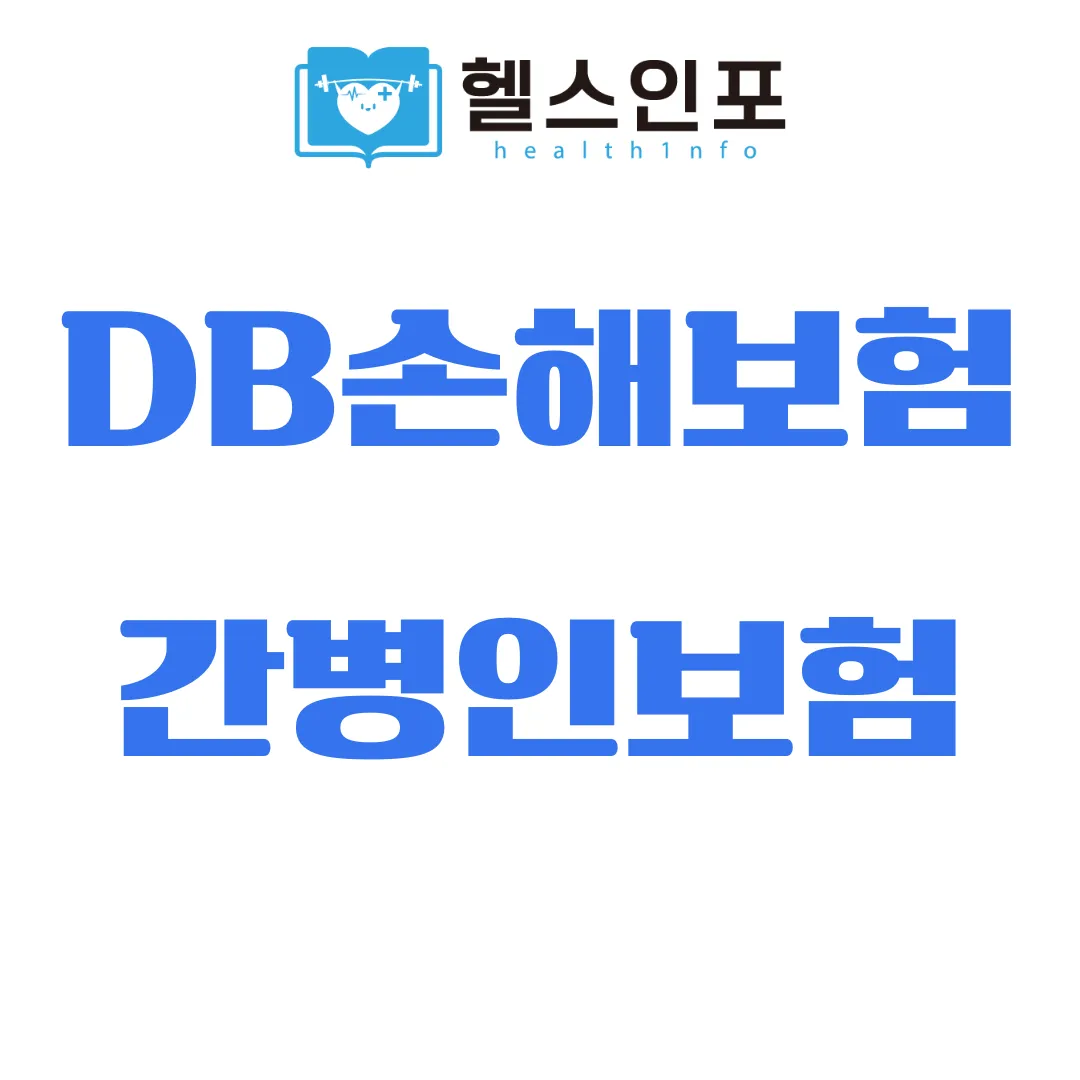 DB손해보험 간병인보험