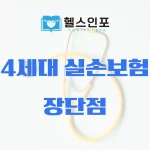 4세대 실손보험 장단점