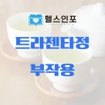 트라젠타정 부작용