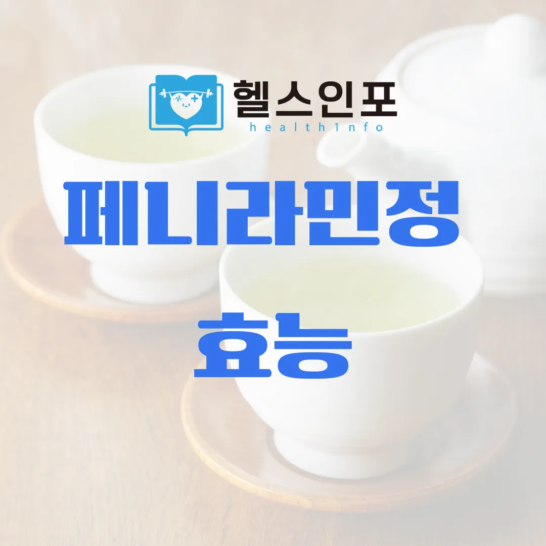 페니라민정 효능