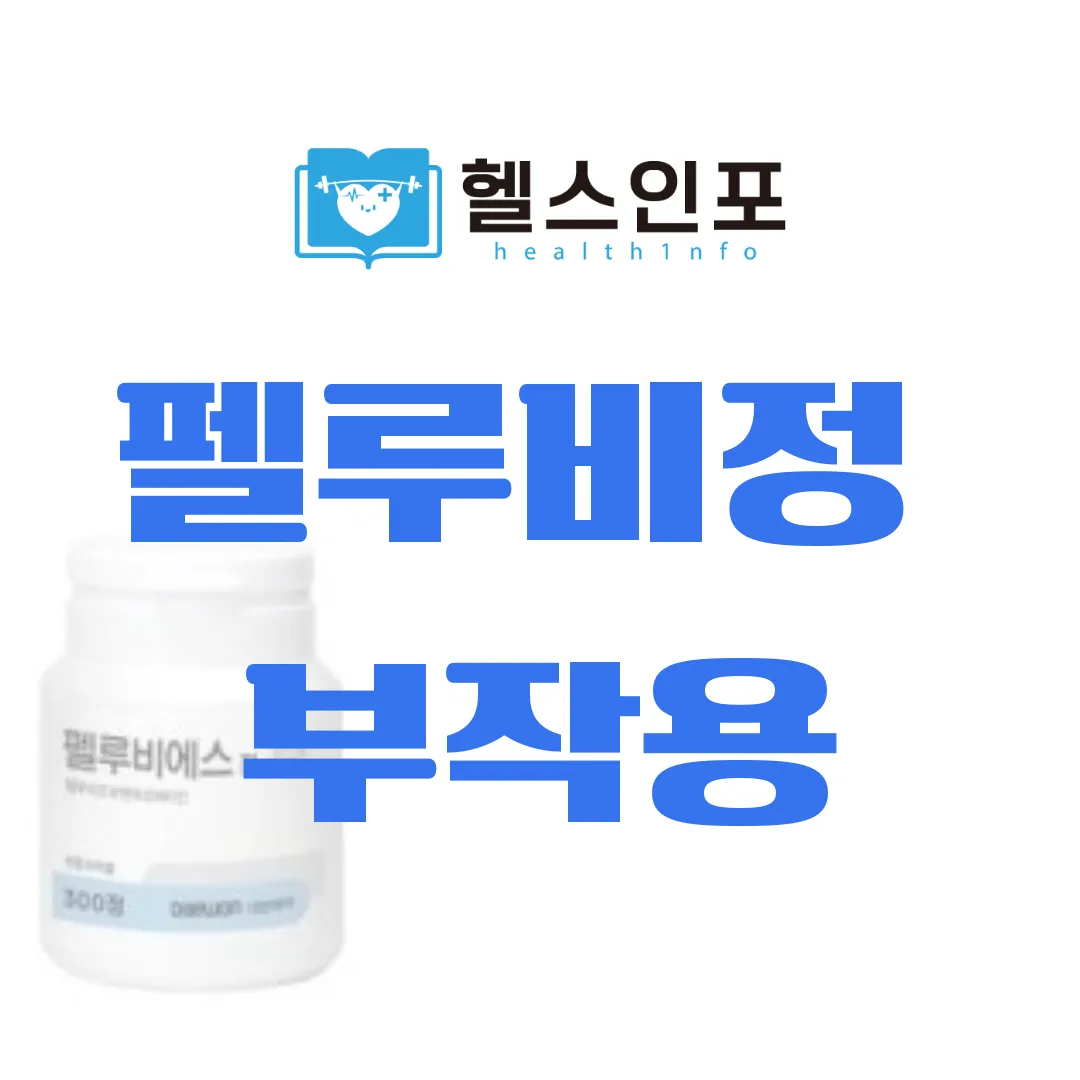 펠루비정 부작용