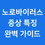 노로바이러스 증상