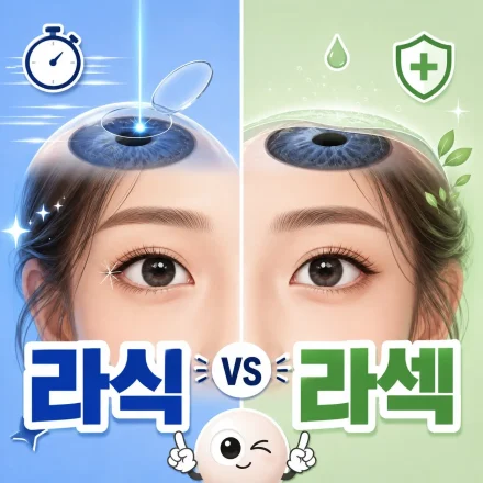 라식 라섹 차이